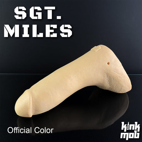 Sgt. Miles Cock Realistic Silicone Dildo