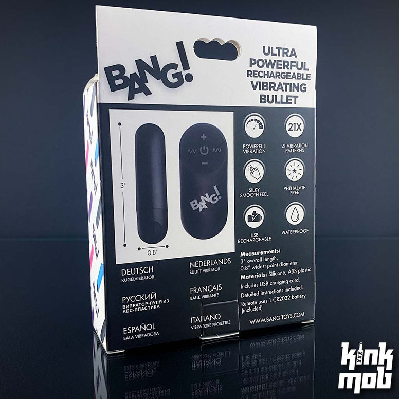 BANG! Wireless Bullet Vibe Kit