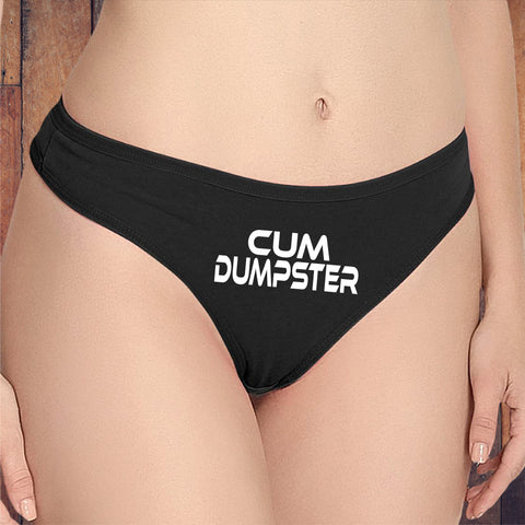 Cum Dumpster Thong