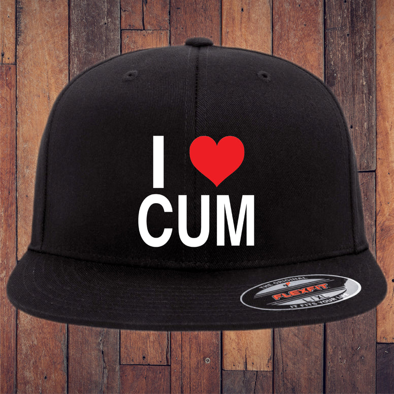 I Love Cum Flexfit Hat