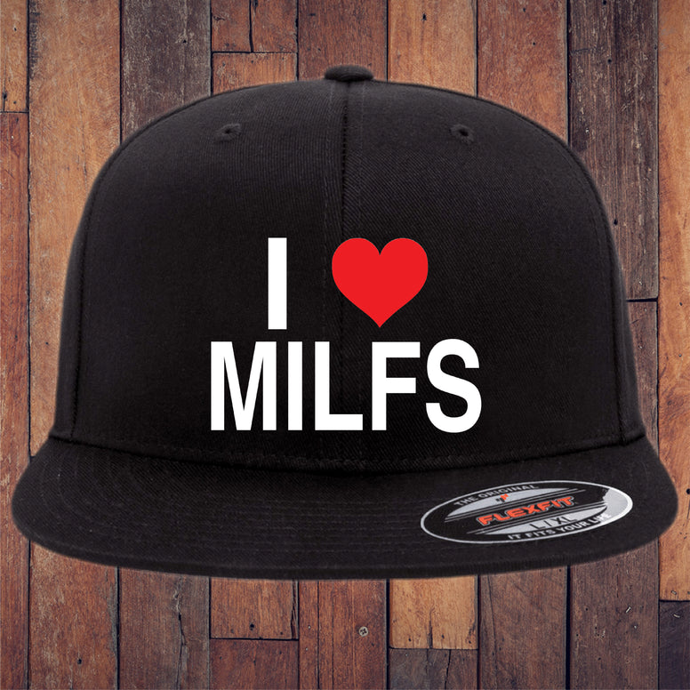 I Love Milfs Flexfit Hat