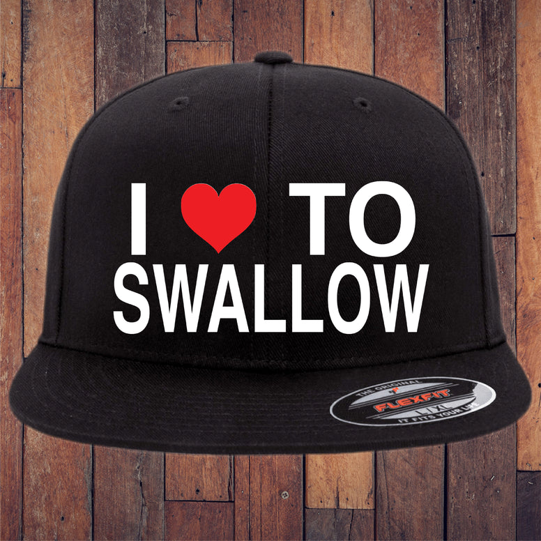 I Love To Swallow Flexfit Hat