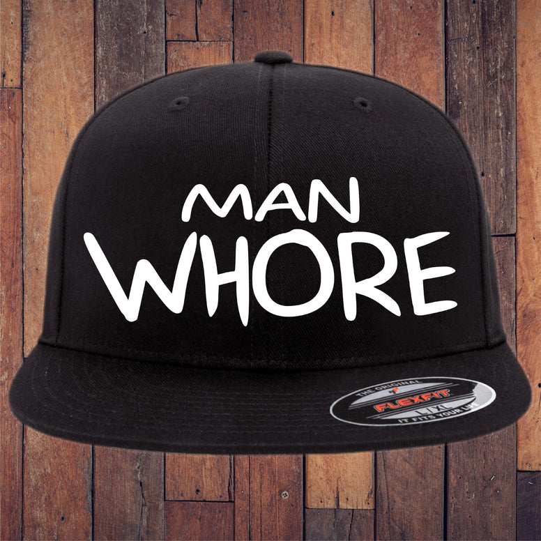Man Whore Flexfit Hat